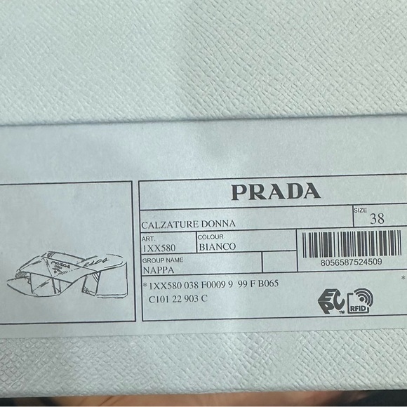 Prada leather slides - Picture 2 of 4